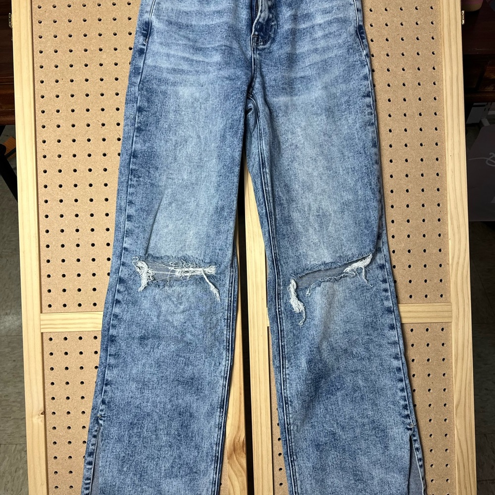 Women's Boot Cut Jeans - Blue